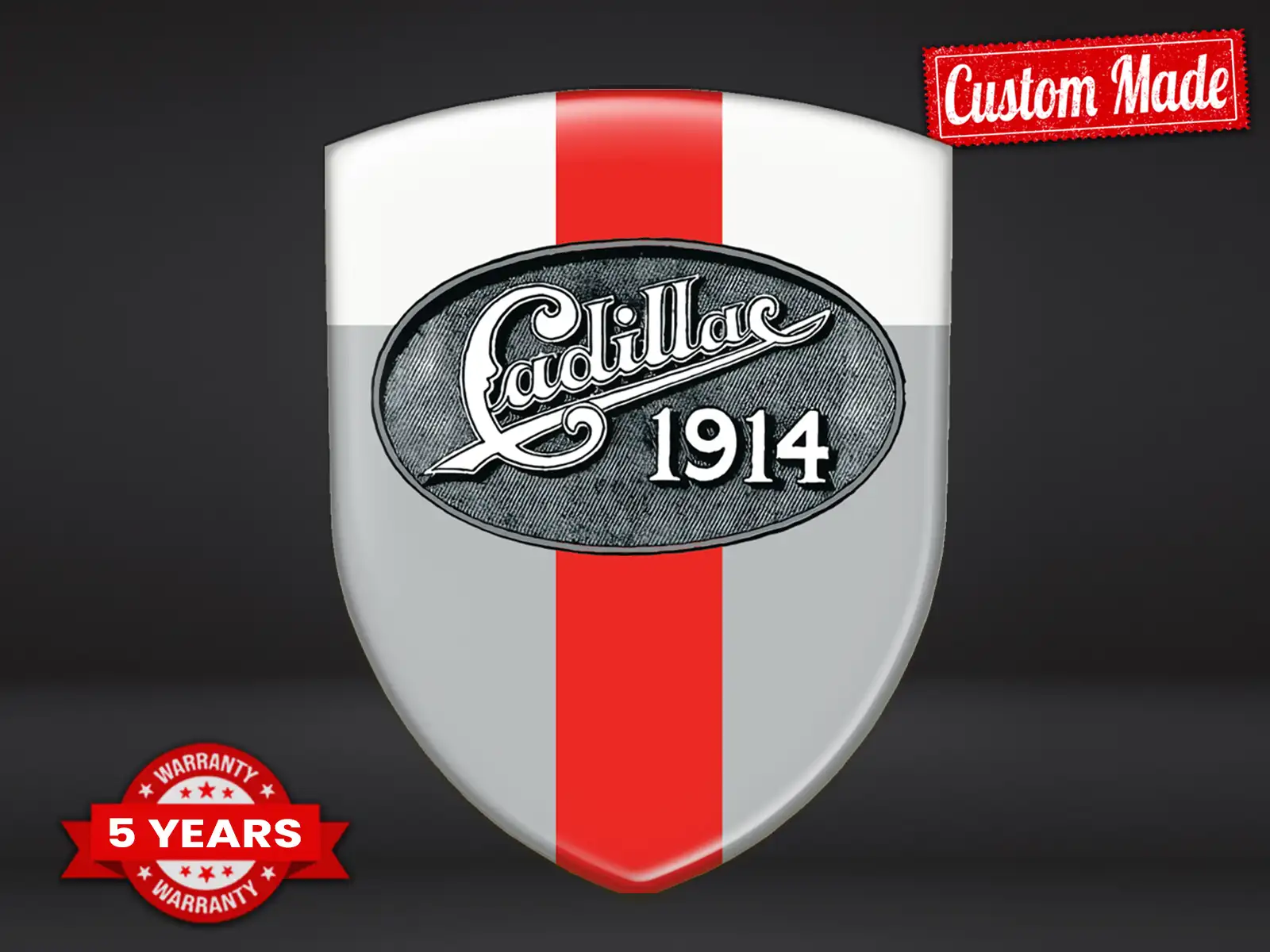 Cadillac Logo Alta Calidad Profesional Drift Resistente Edición Limitada ST
